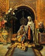 unknow artist Arab or Arabic people and life. Orientalism oil paintings  235 Germany oil painting artist